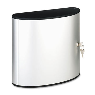 Durable® Locking Key Cabinet, 36-key, Brushed Aluminum, Silver, 11.75 X 4.63 X 11 freeshipping - TVN Wholesale